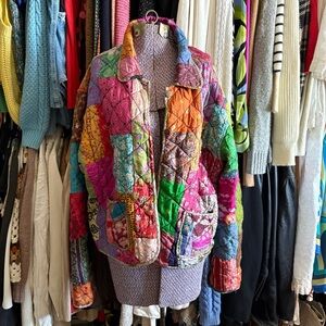 Vintage Artezen Silk Reversible Jacket